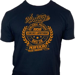 Camiseta Vintage 1958 - Ano da Perfeição